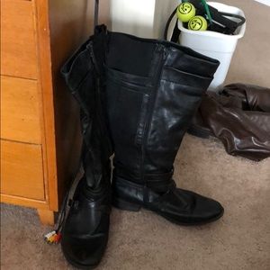 Lane Bryant wide calf boots. Worn